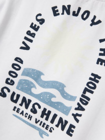 NAME IT T-shirt Fome Bright White